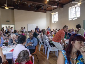 St Luke's Enmore Hall internal during church function