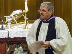 Communion Service at St Luke's is now officiated by Father Jeff Parker