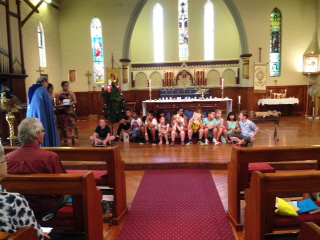 Sunday School at the Altar