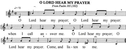 Oh Lord hear my Payer